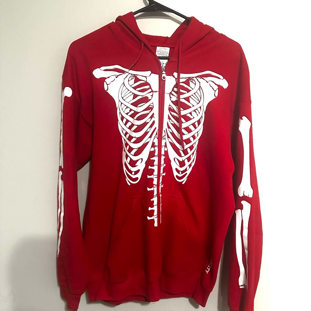 Simplicity skeleton zip up - Picture 2 of 2